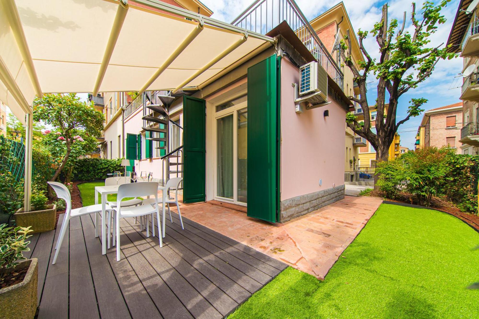 בולוניה Urban Cottage Free Parking - Private Garden מראה חיצוני תמונה